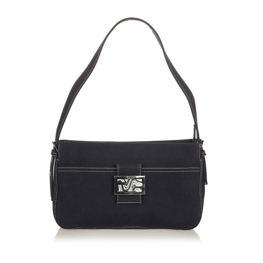 Fendi Canvas Shoulder Bag (Dfrie7)