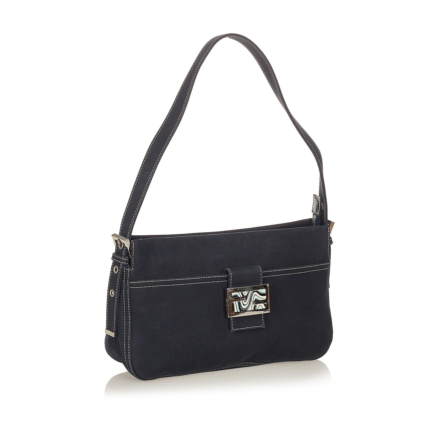 Fendi Canvas Shoulder Bag (Dfrie7)