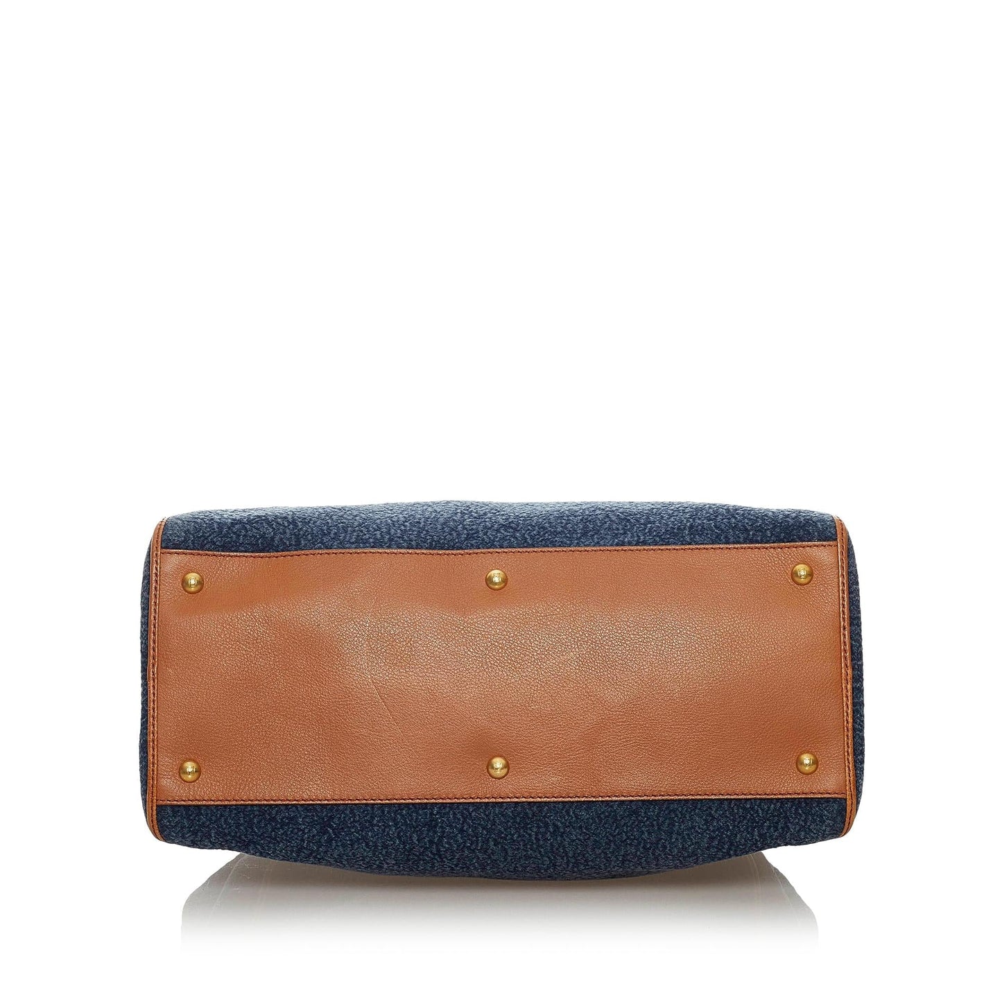 Fendi Chameleon Denim Satchel (29058)