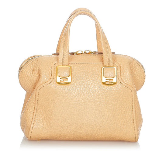 Fendi Chameleon Leather Satchel (23547)