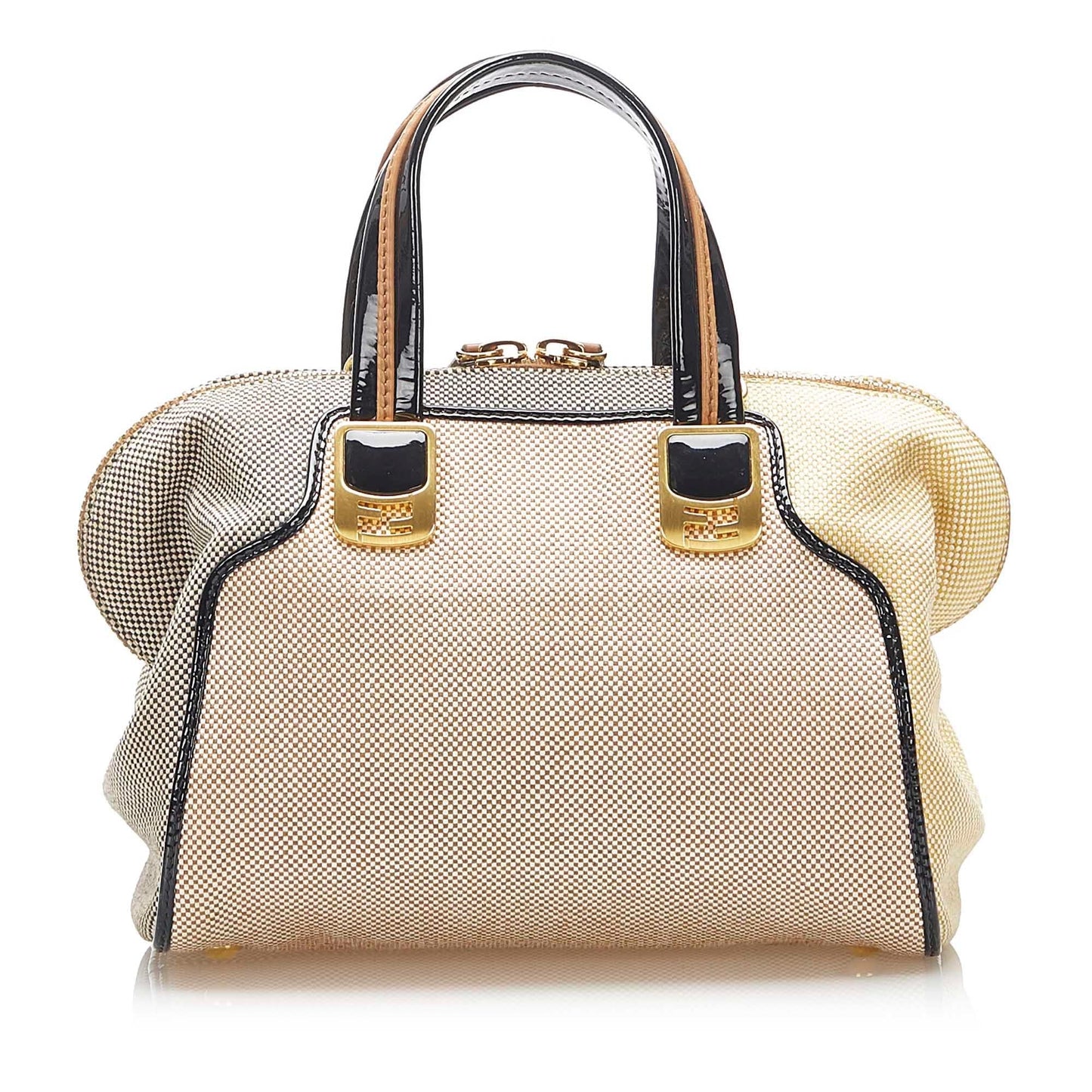 Fendi Colorblock Canvas Chameleon (22352)