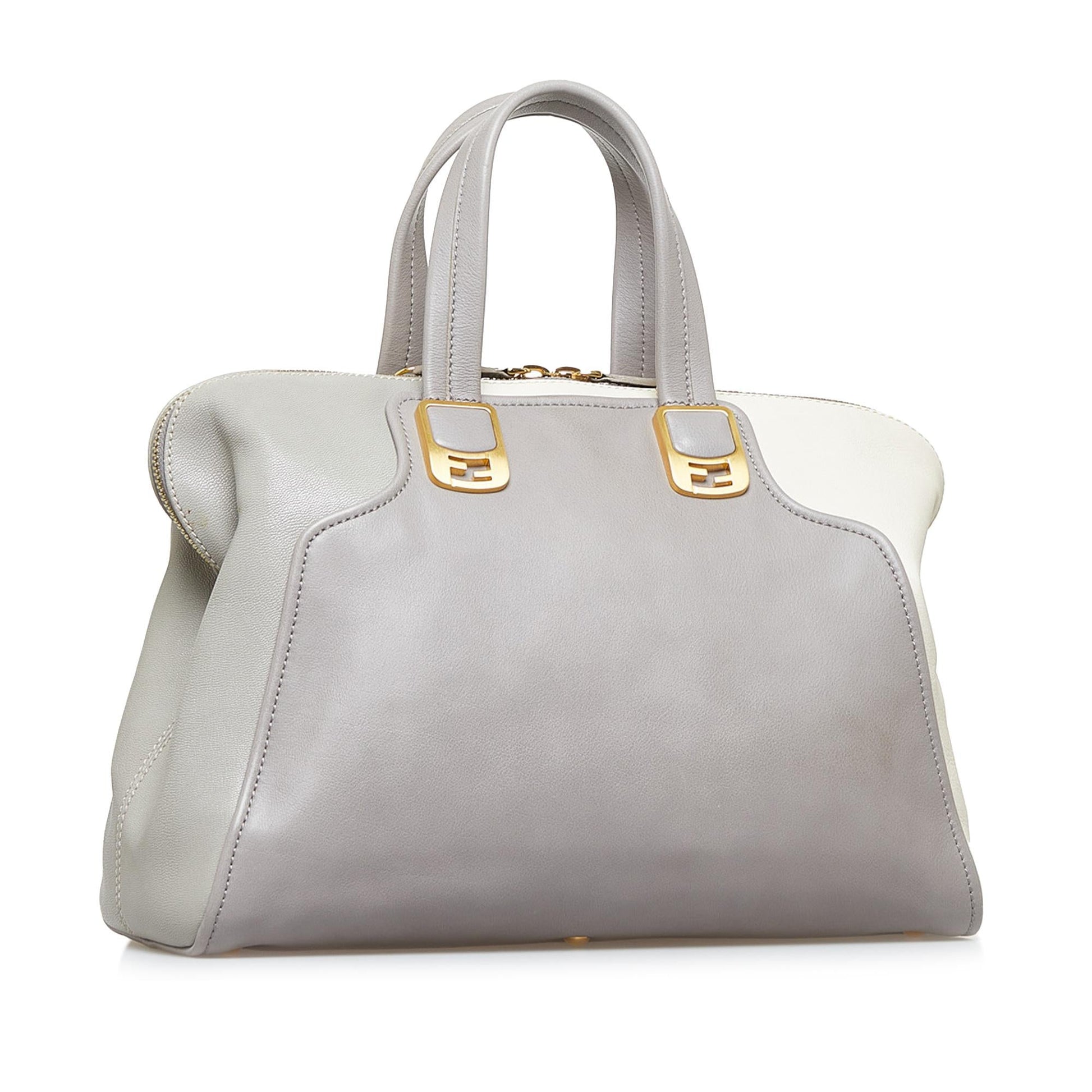 Fendi Colorblock Chameleon Satchel