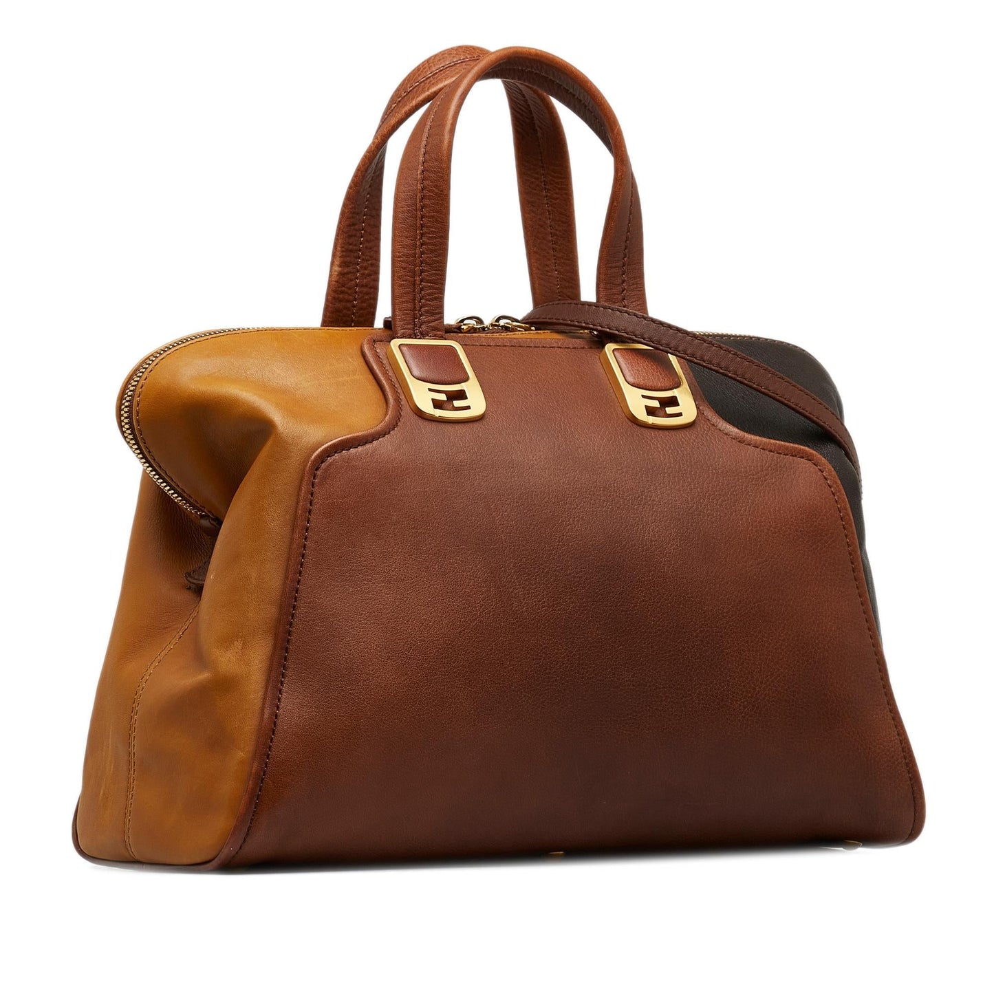 Fendi Colorblock Chameleon Satchel (io7nju)