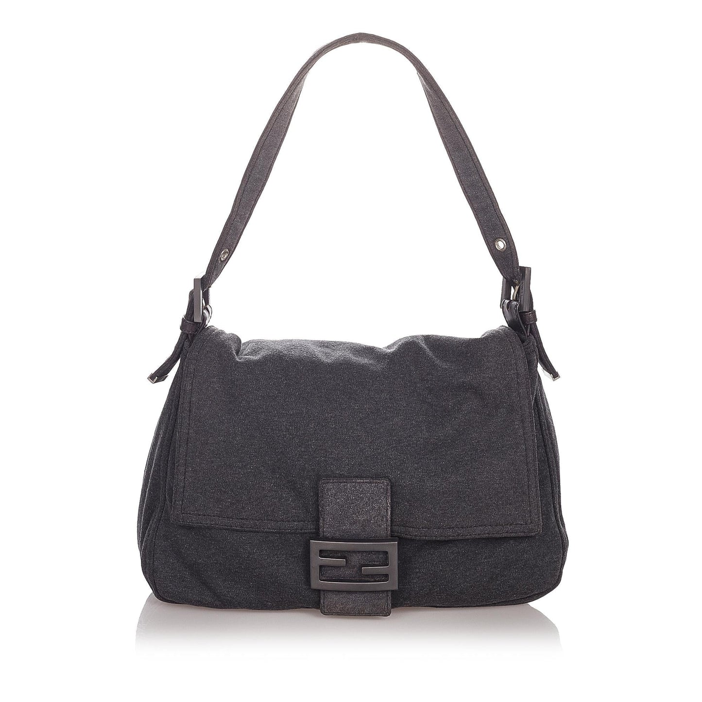 Fendi Cotton Mamma Baguette Shoulder Bag (32501)