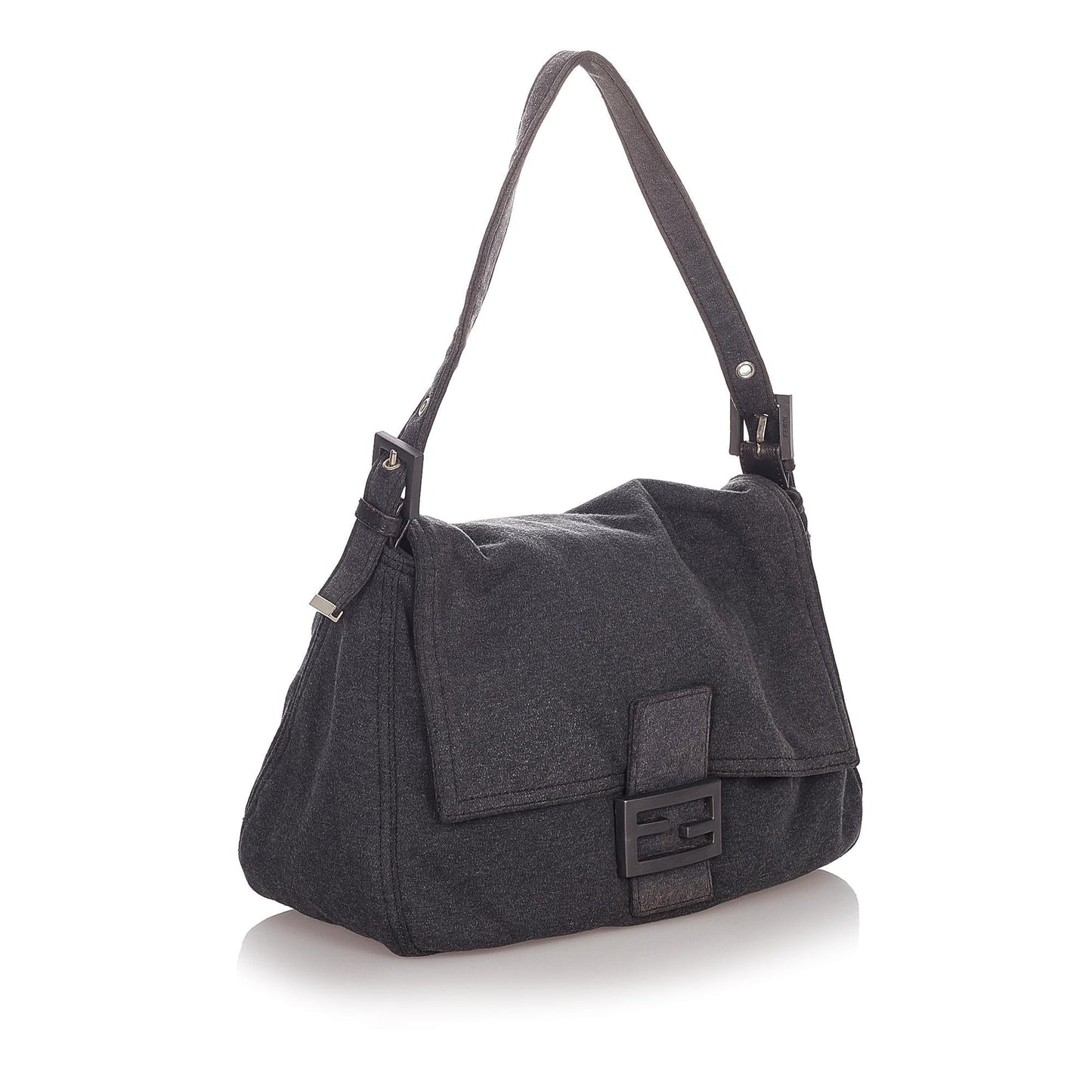 Fendi Cotton Mamma Baguette Shoulder Bag (32501)