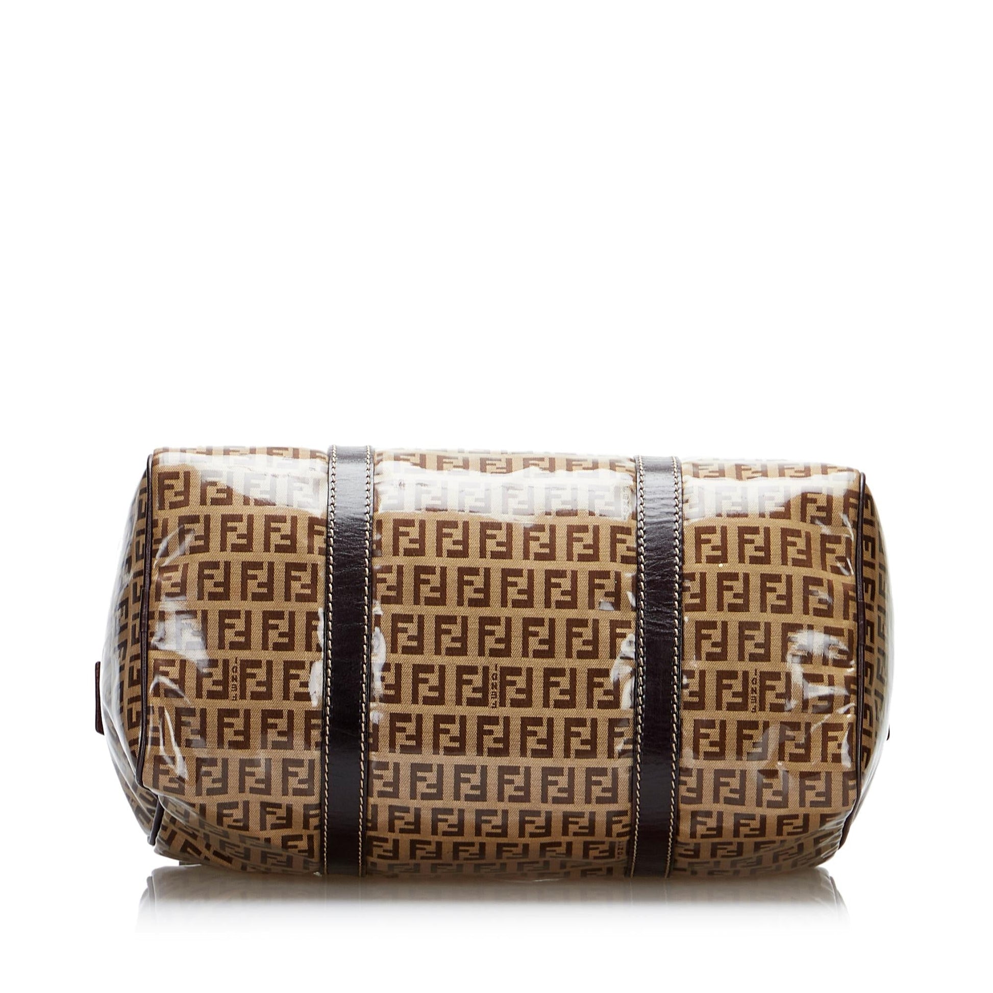 Fendi Crystal Zucchino Boston Bag