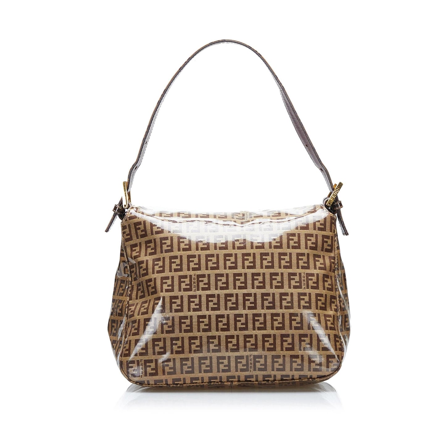 Fendi Crystal Zucchino  Flap Baguette (MKFmEx)