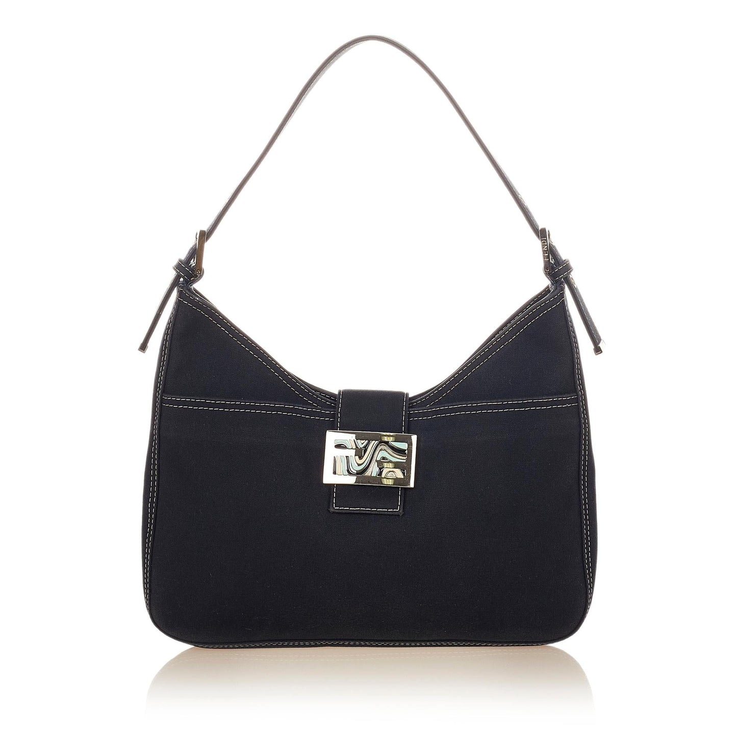 Fendi Denim Shoulder Bag (25995)