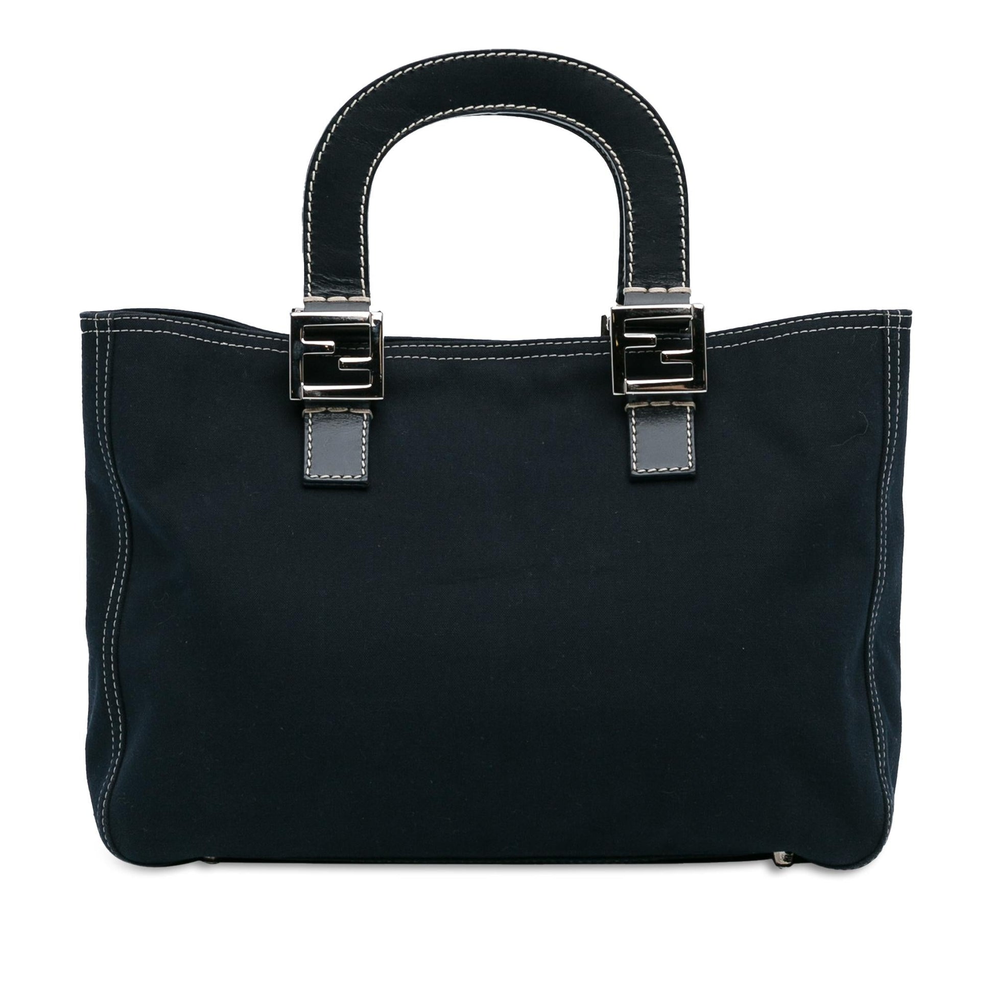 Fendi Denim Twins Tote (SHG-GBV4ZI)