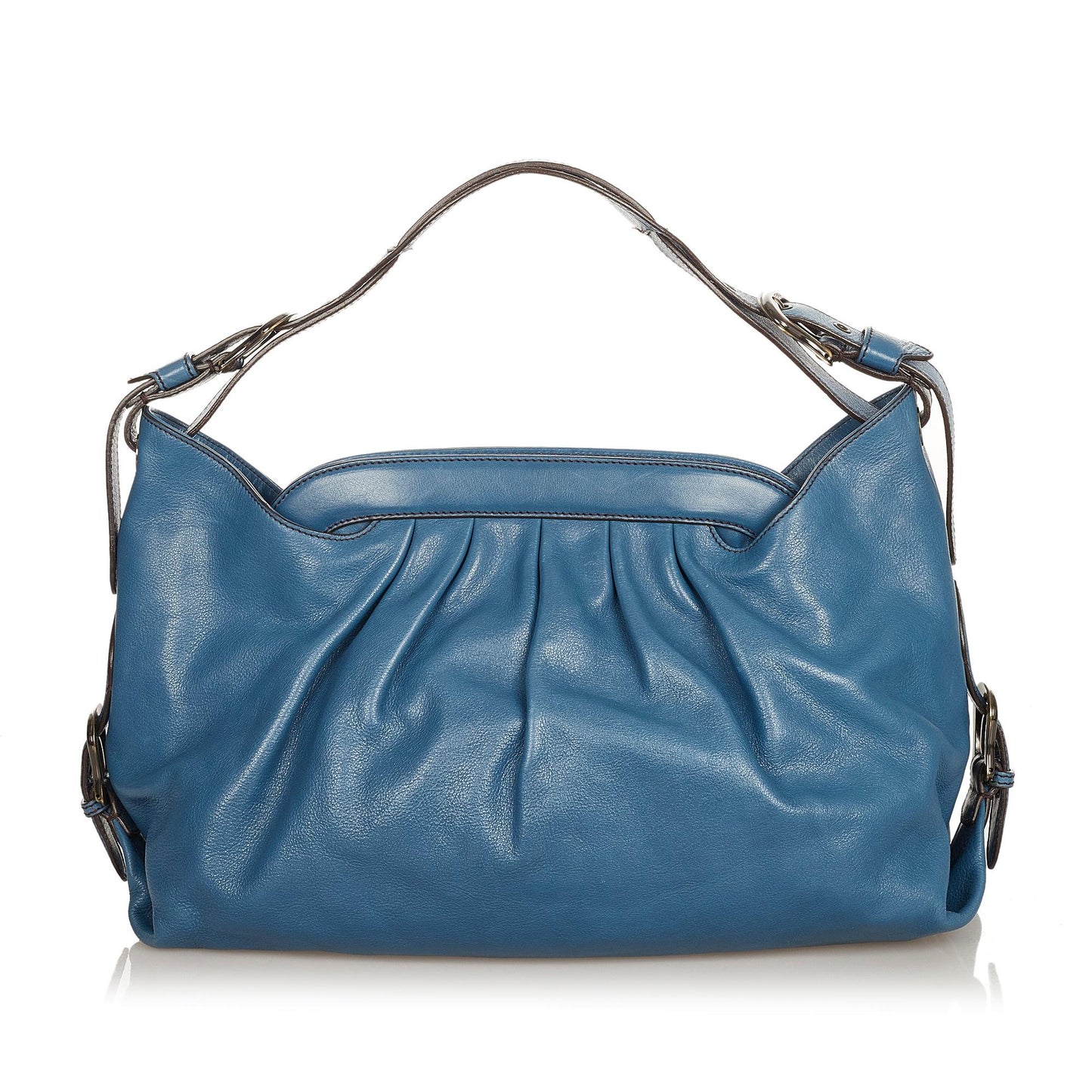 Fendi Doctor B Leather Shoulder Bag (31859)