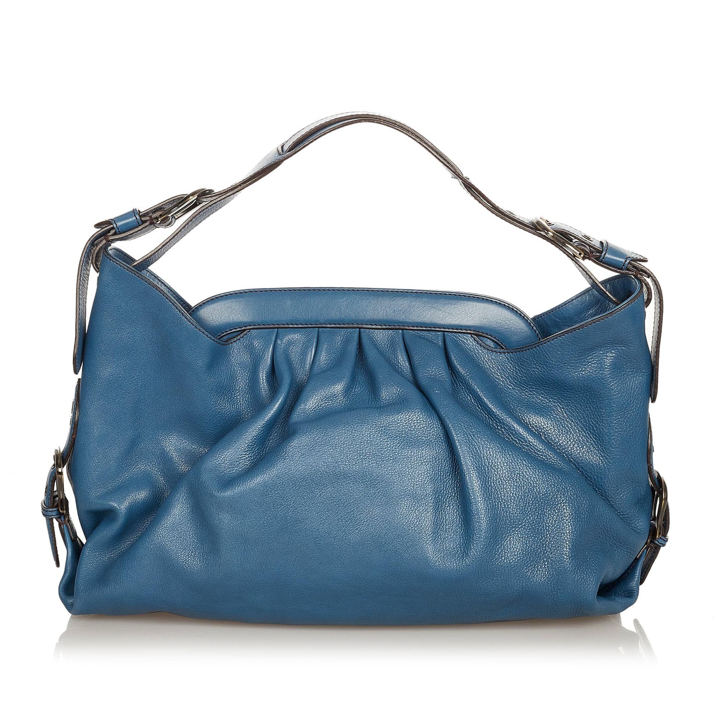 Fendi Doctor B Leather Shoulder Bag (31859)