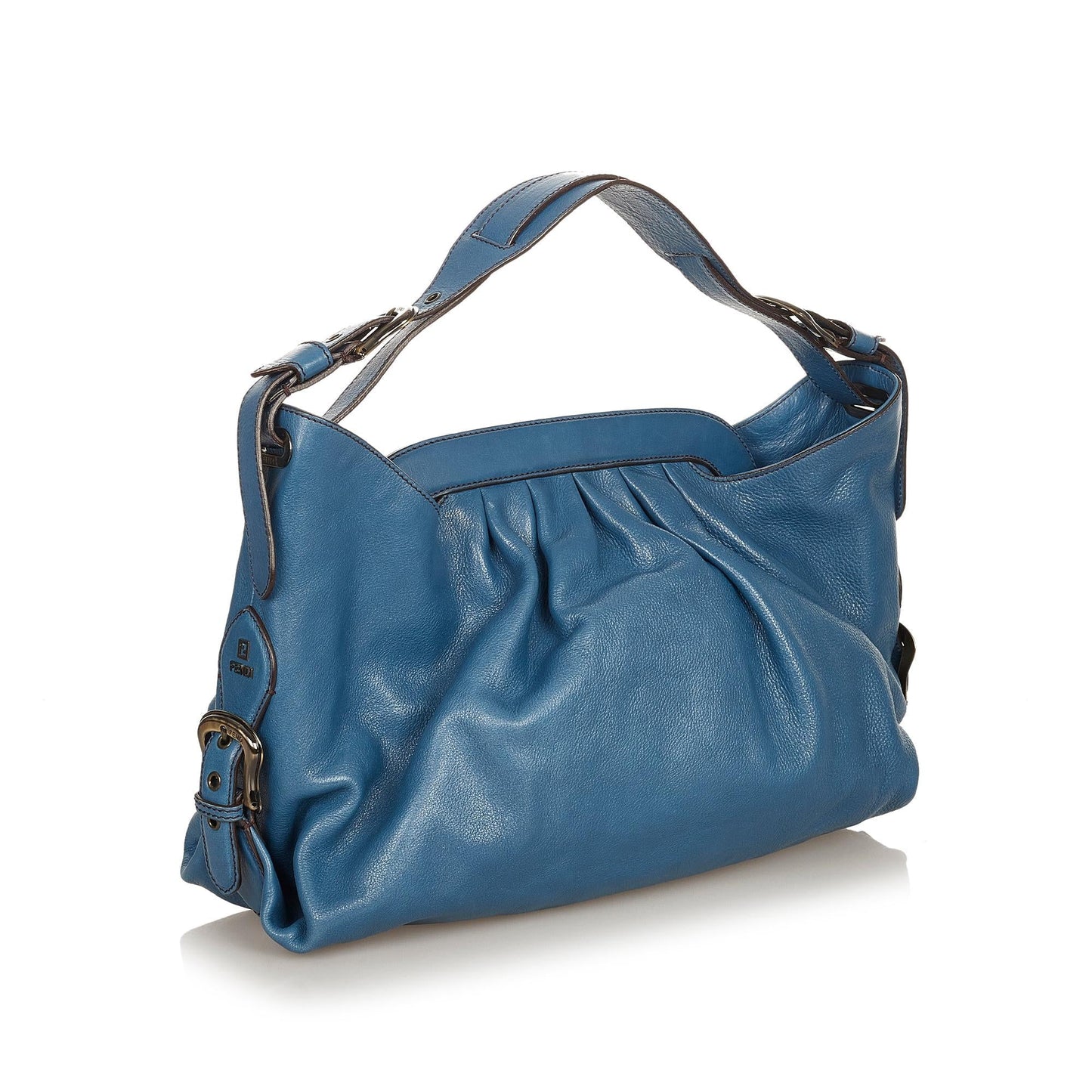 Fendi Doctor B Leather Shoulder Bag (31859)