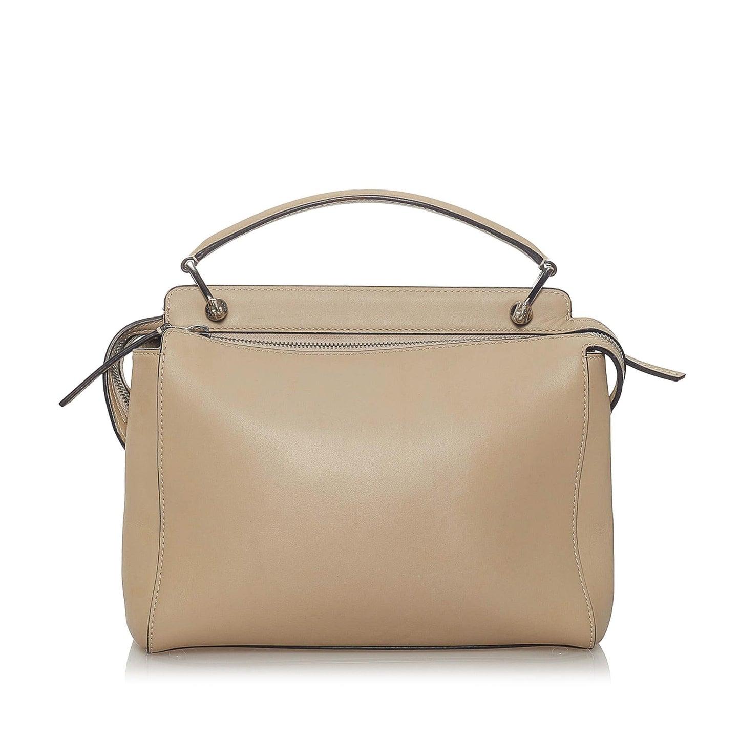 Fendi DotCom Leather Satchel (28310)