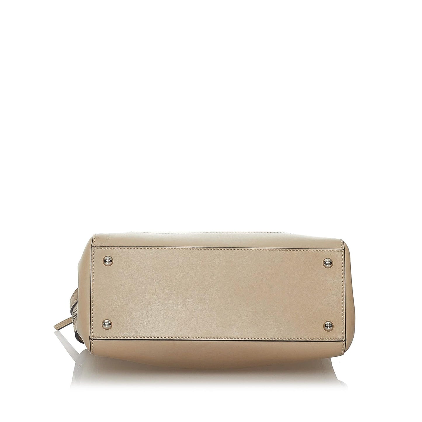 Fendi DotCom Leather Satchel (28310)