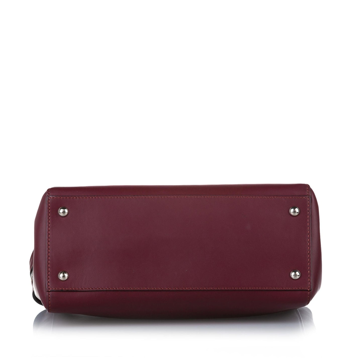 Fendi DotCom Leather Satchel (32334)