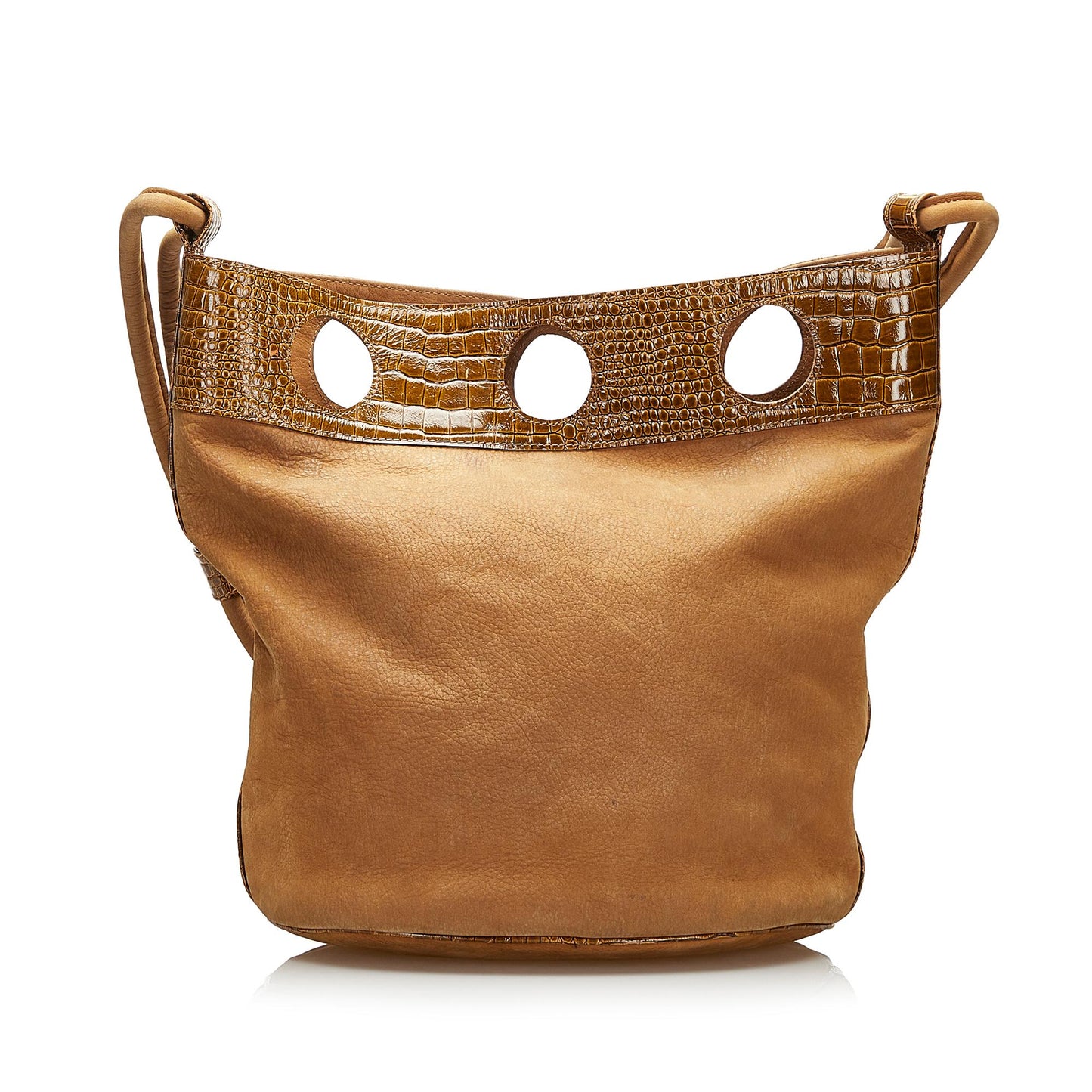 Fendi Embossed Bucket Bag