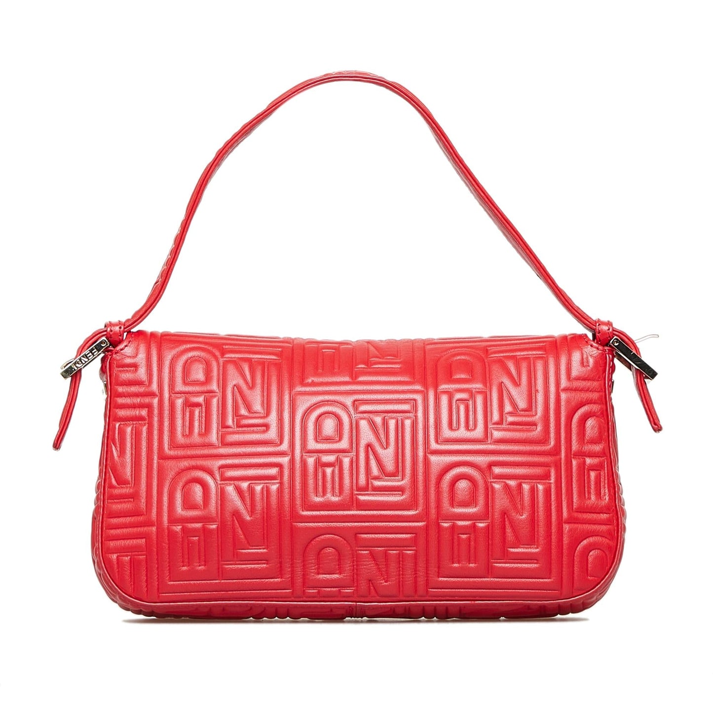 Fendi Embossed Leather Mamma Baguette (MZAgAO)