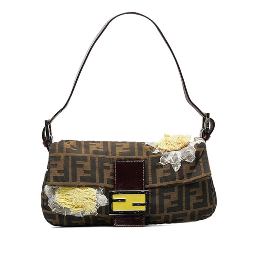Fendi Embroidered Zucca Baguette (Kz6aJK)