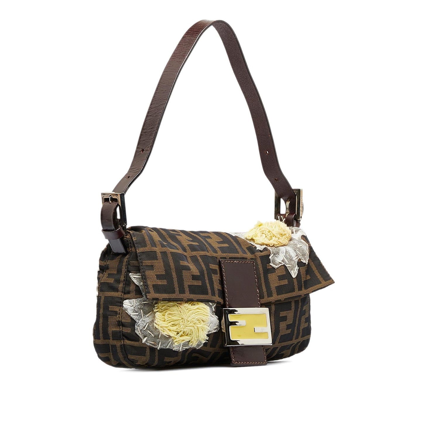Fendi Embroidered Zucca Baguette (Kz6aJK)