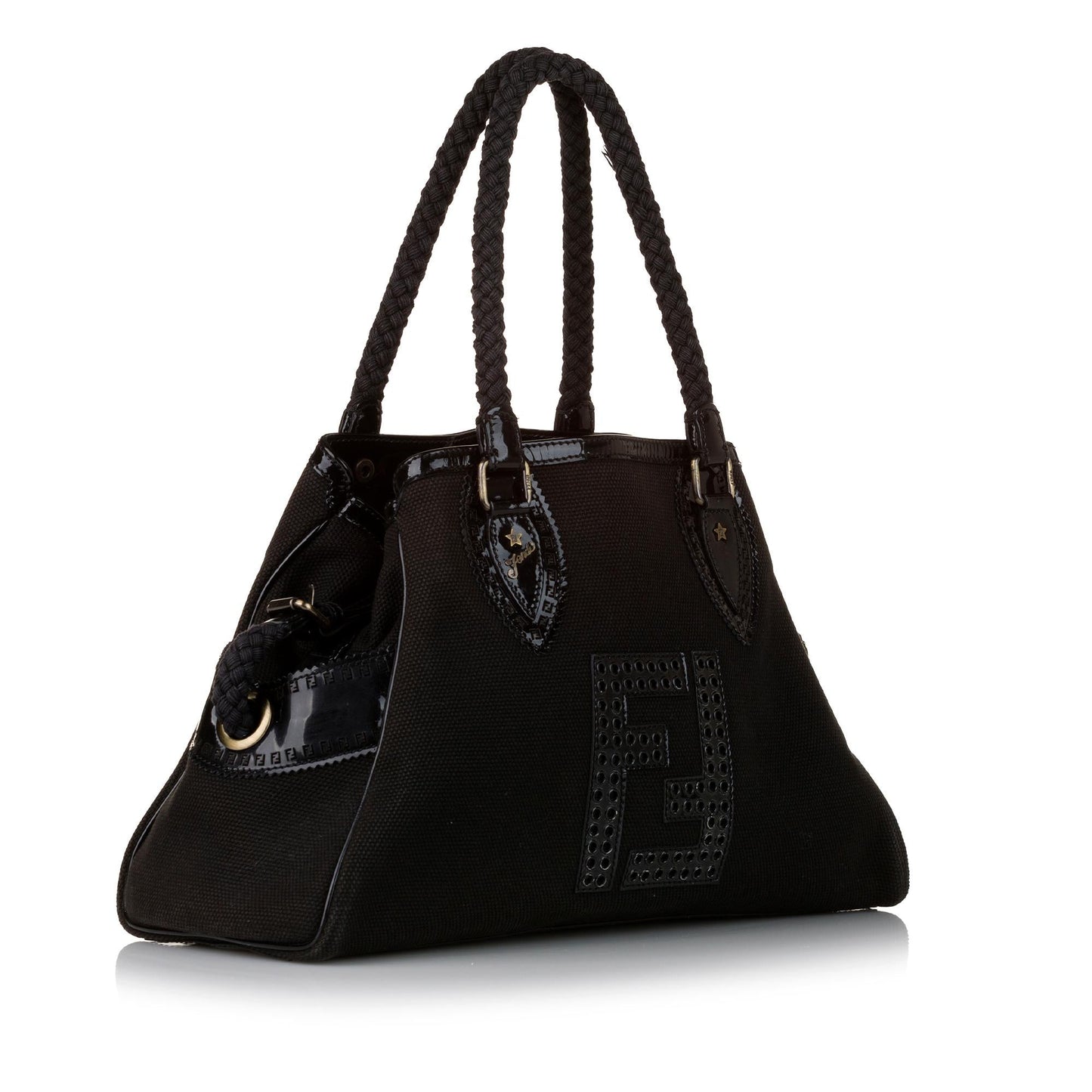 Fendi Etniko Canvas Tote Bag (32197)
