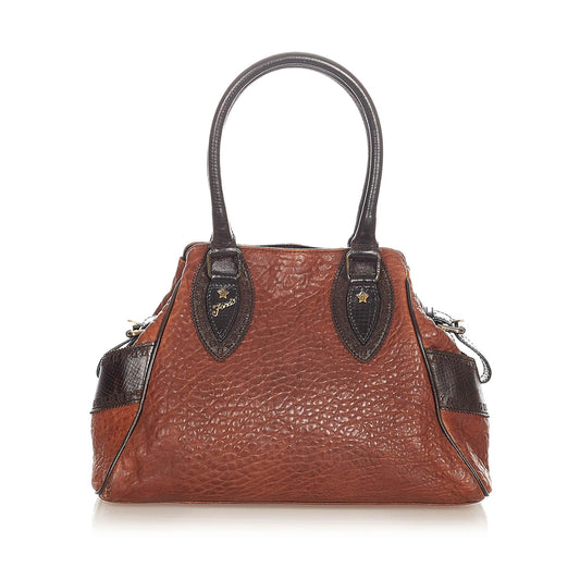 Fendi Etniko Leather Handbag (22132)