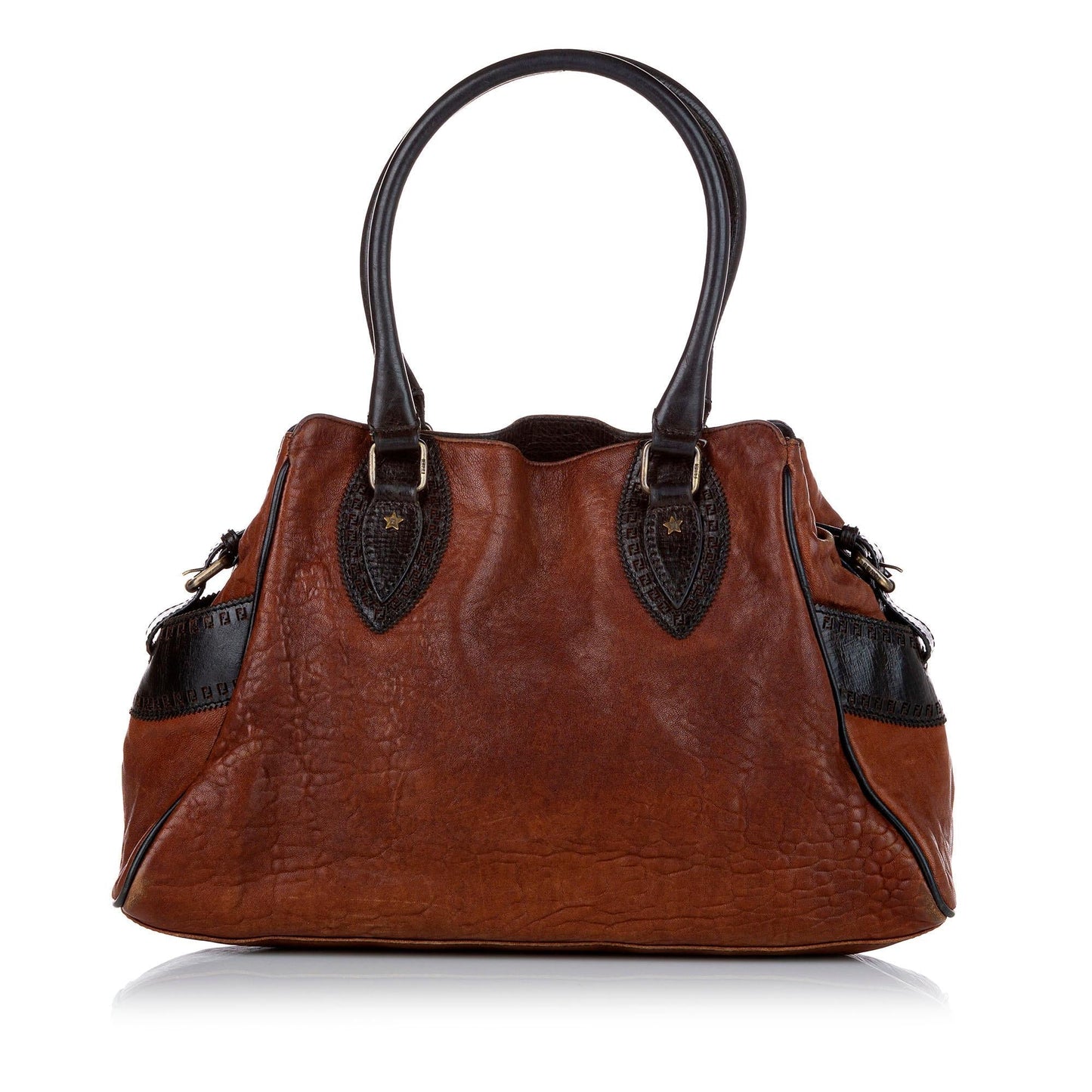 Fendi Etniko Leather Handbag (23005)