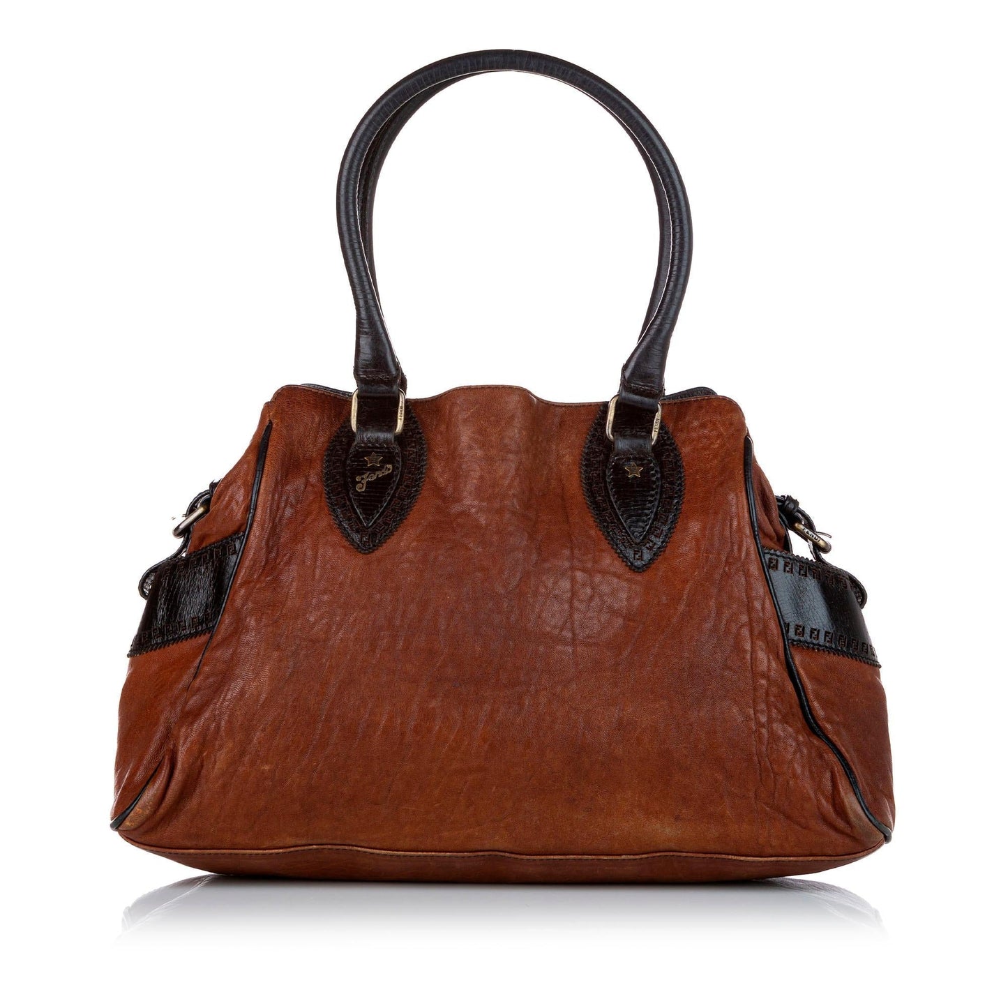Fendi Etniko Leather Handbag (23005)