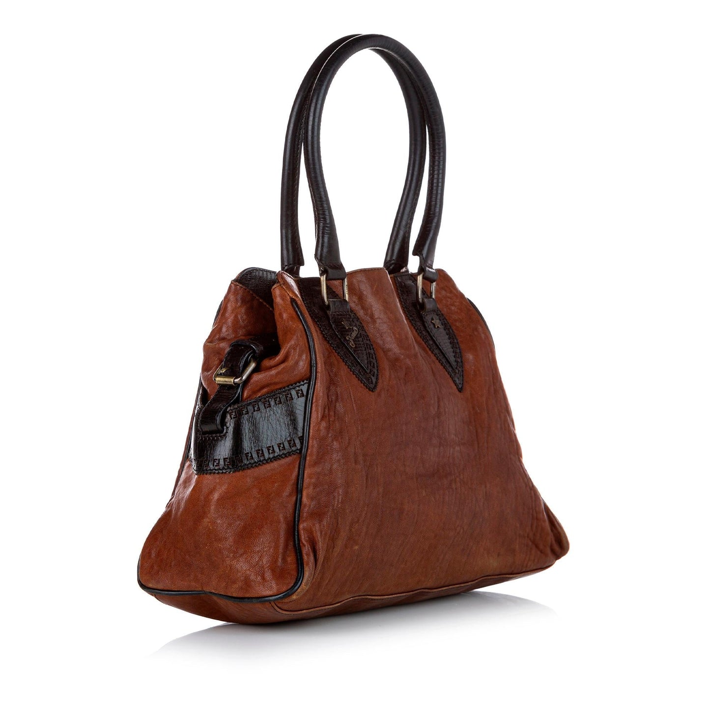 Fendi Etniko Leather Handbag (23005)