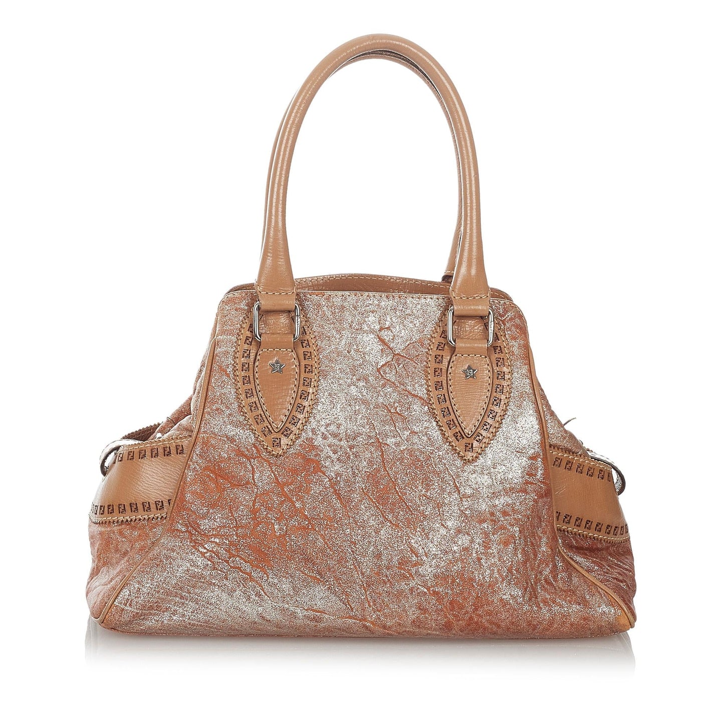 Fendi Etniko Leather Handbag (26889)