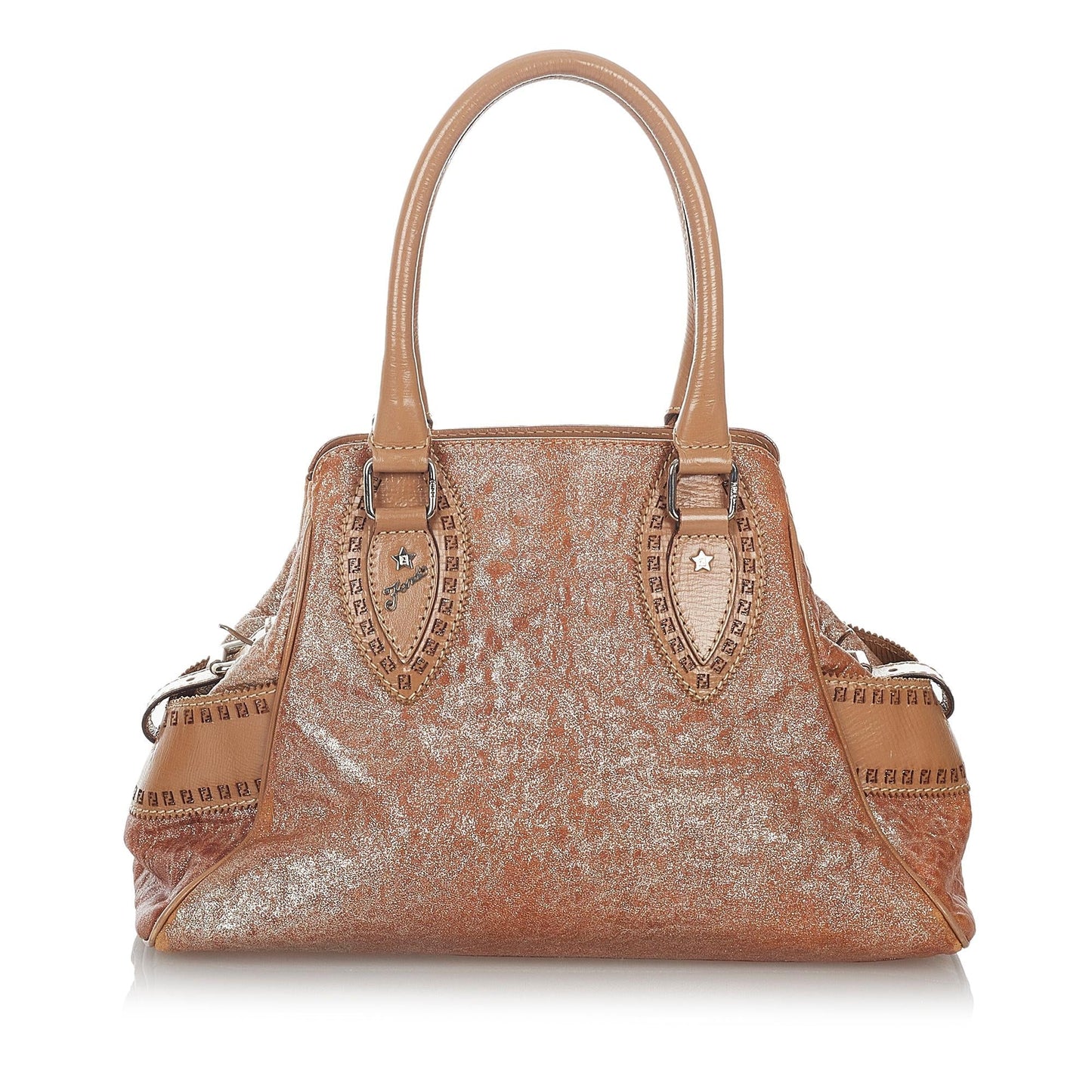 Fendi Etniko Leather Handbag (26889)