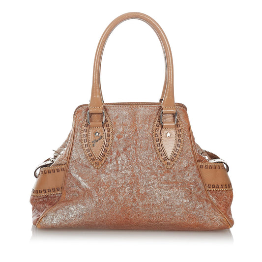 Fendi Etniko Leather Handbag (26889)