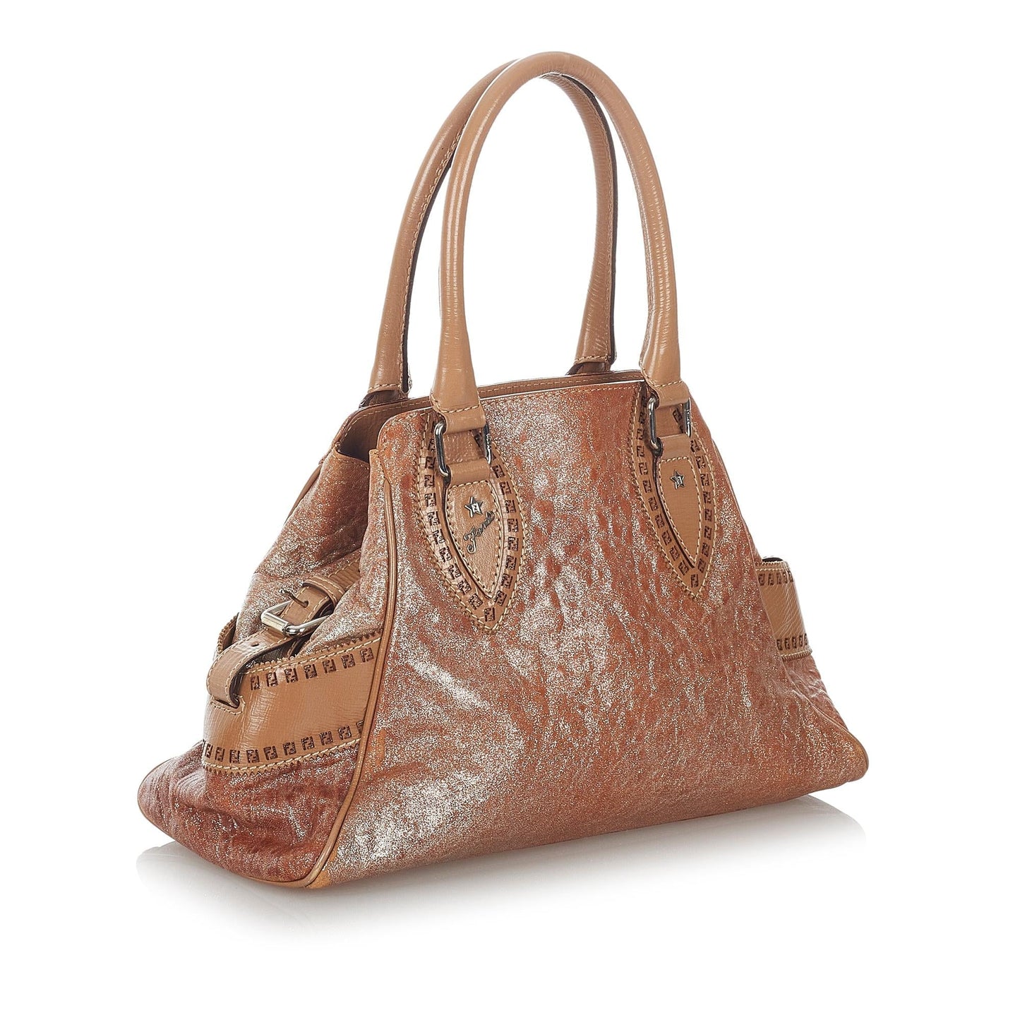 Fendi Etniko Leather Handbag (26889)