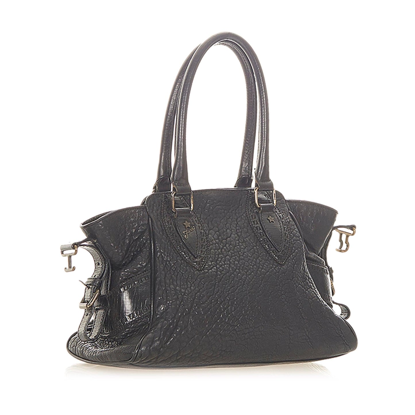 Fendi Etniko Leather Handbag (31662)