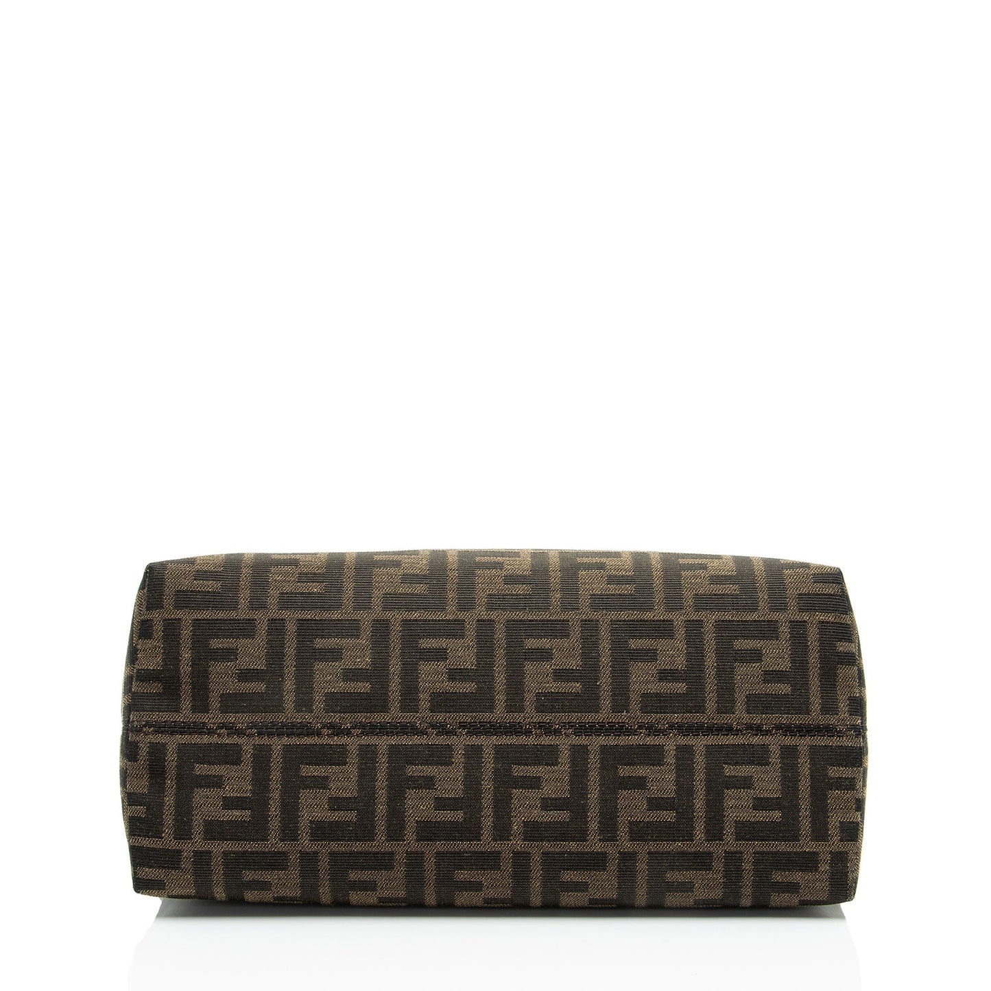 Fendi Zucchino Suede Large Flat Pouch