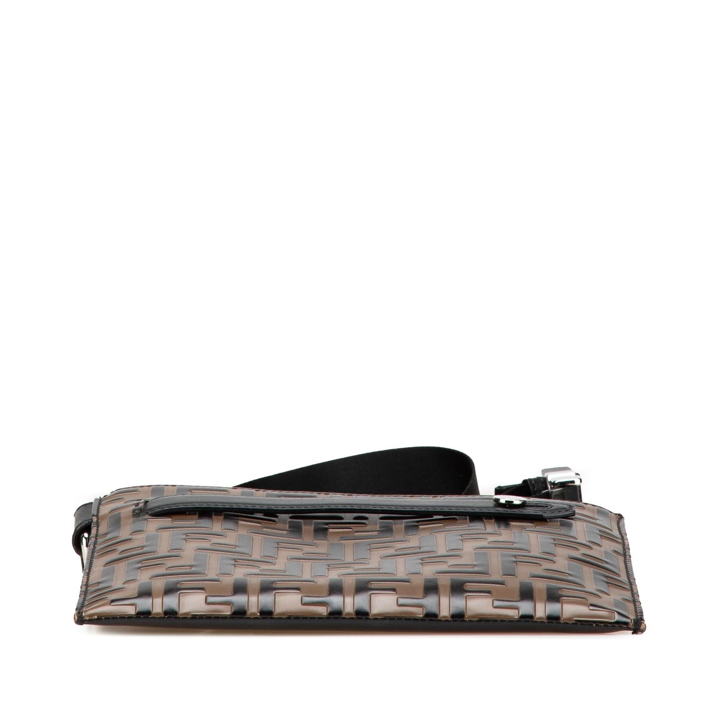 Fendi FF Embossed Leather 1974 Crossbody