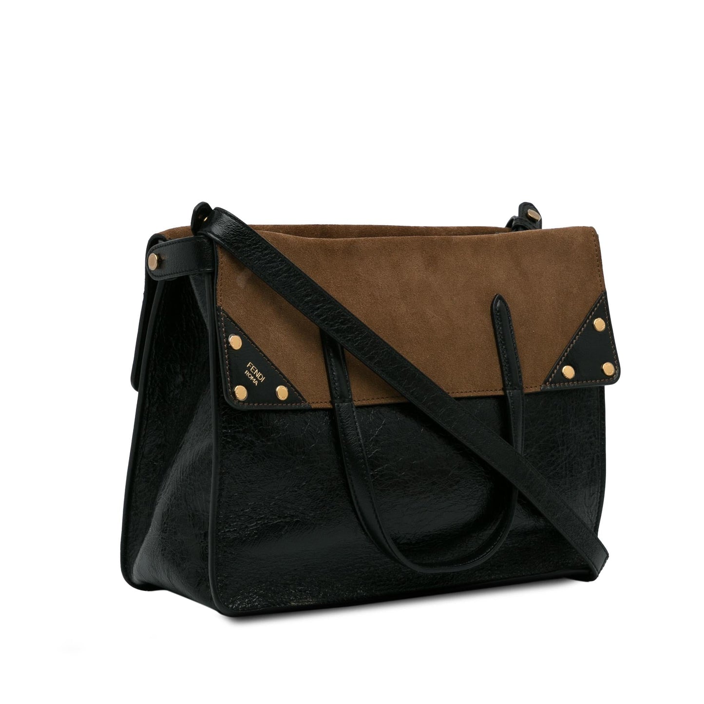 Fendi FF Flip Satchel (HyLxzT)