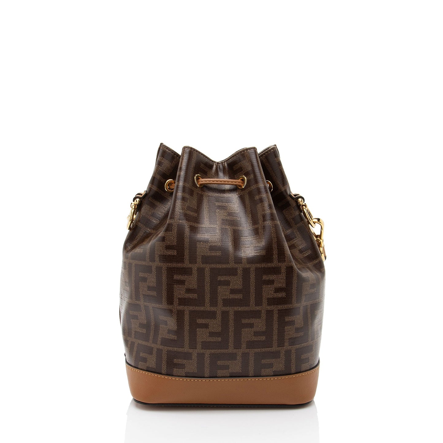Fendi FF Spalmati Mon Tresor Grande Shoulder Bag