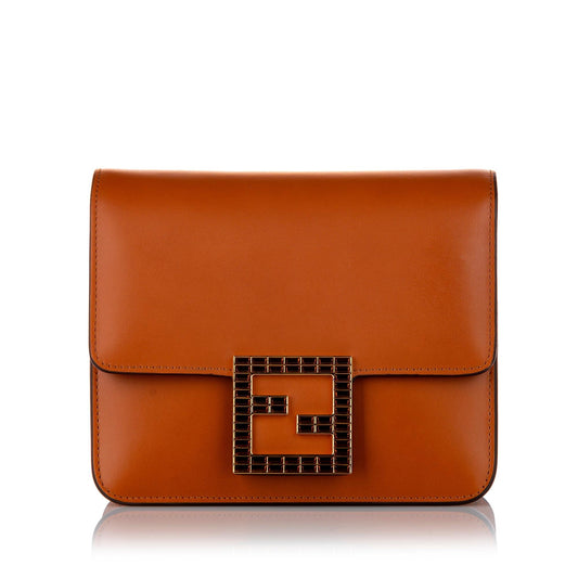 Fendi Fab Leather Crossbody Bag (fn4mmI)