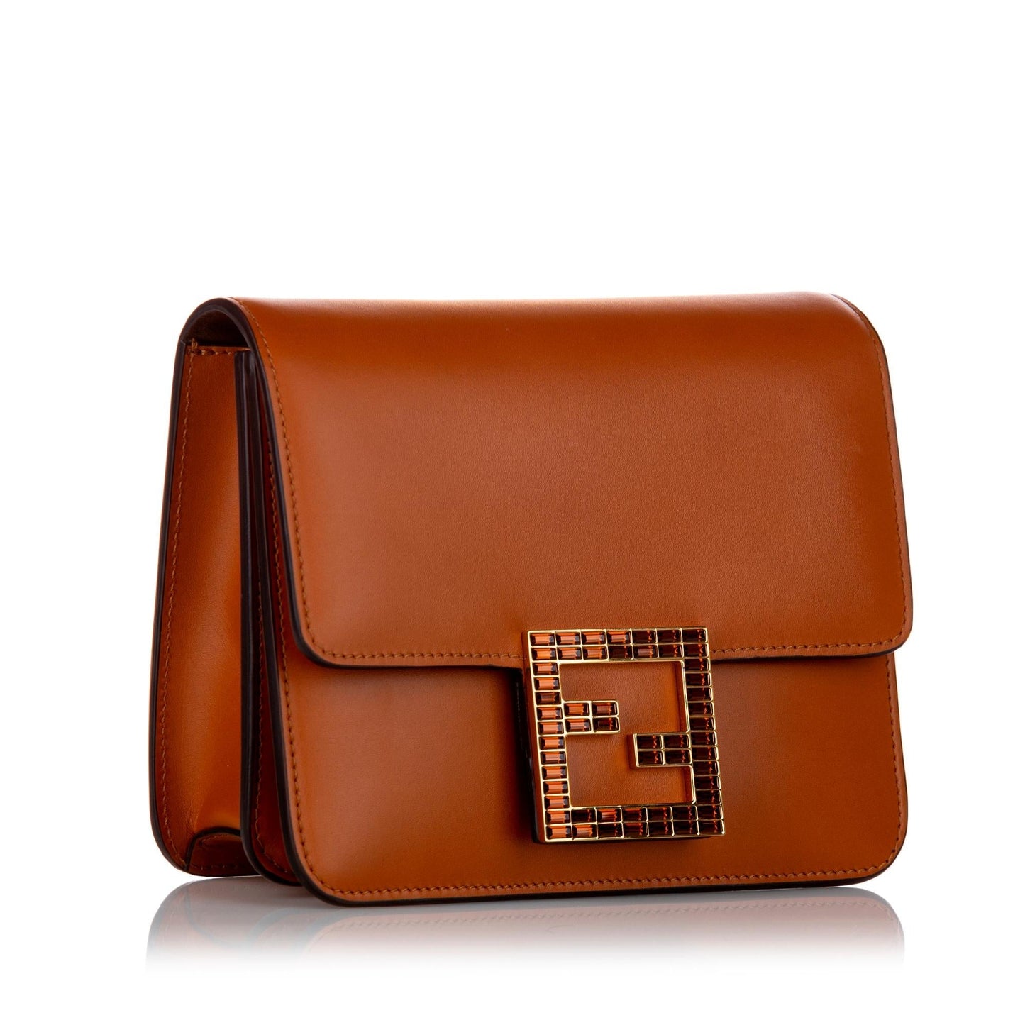 Fendi Fab Leather Crossbody Bag (fn4mmI)