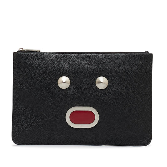 Fendi Faces Zip Clutch (s4AsdX)