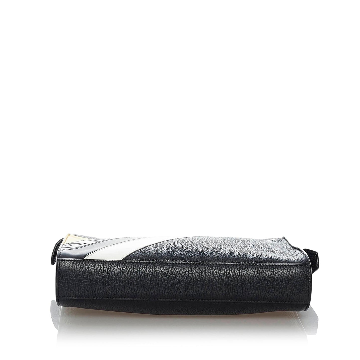 Fendi Fendi Mania Peekaboo Leather Satchel (29584)