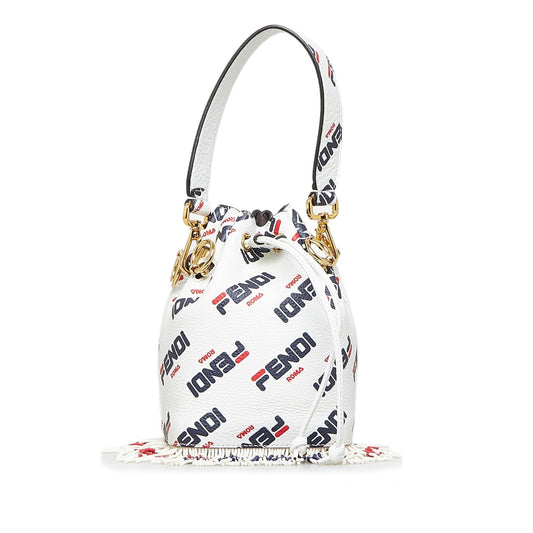 Fendi Fendi X Fila Mania Mini Mon Tresor Bucket Bag (3HLho5)