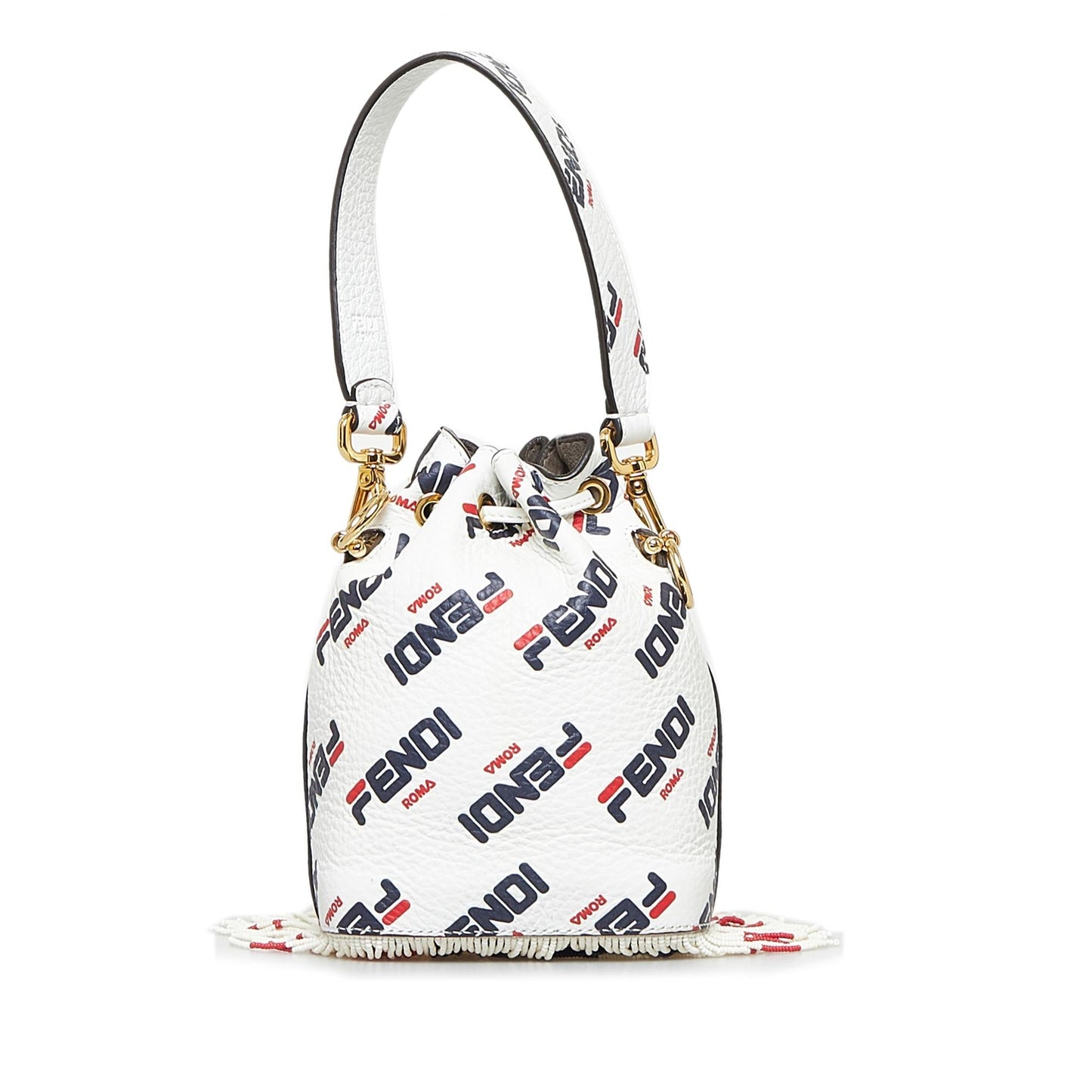 Fendi Fendi X Fila Mania Mini Mon Tresor Bucket Bag
