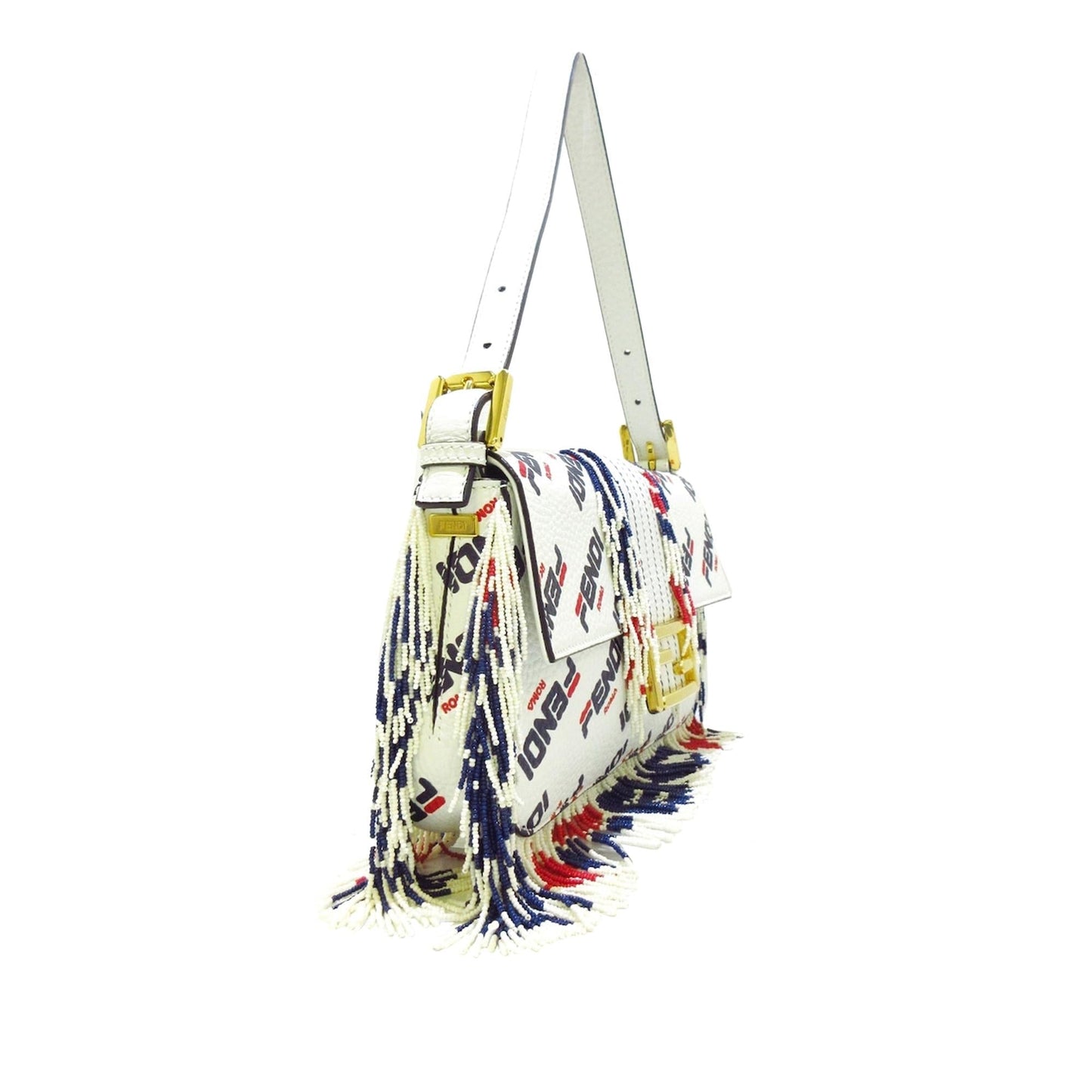 Fendi Fila Mania Beaded Baguette (HIwj1q)
