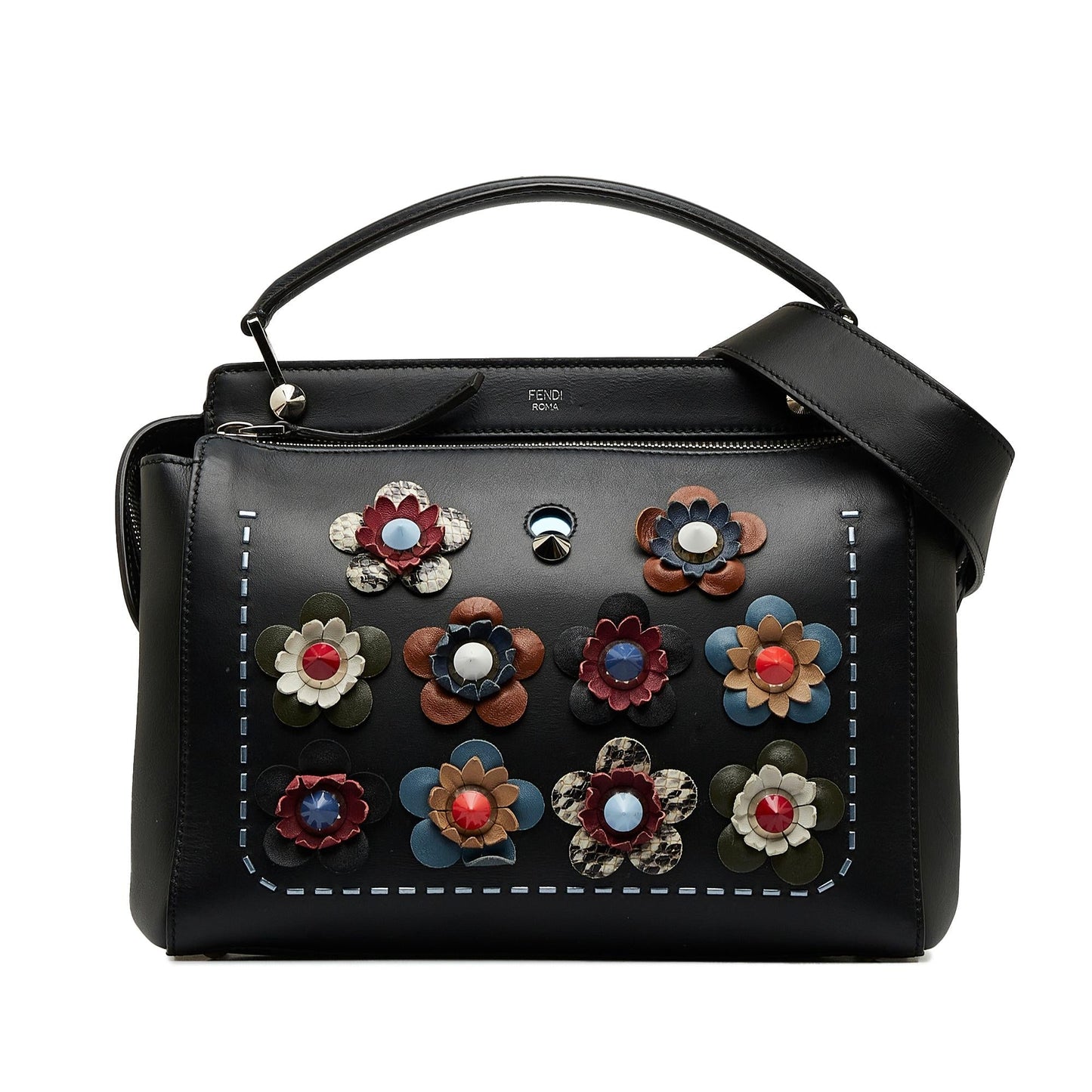 Fendi Flowerland DotCom Satchel (VgugWn)