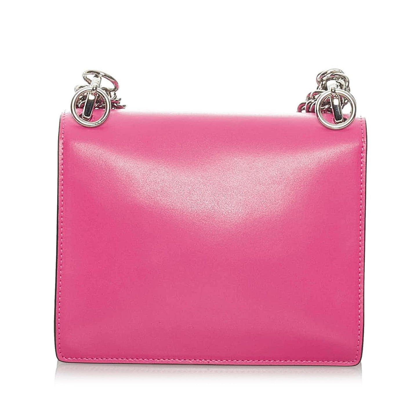 Fendi Kan I Leather Crossbody Bag (28827)