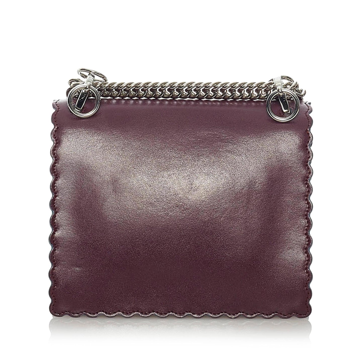 Fendi Kan I Leather Crossbody Bag (28883)