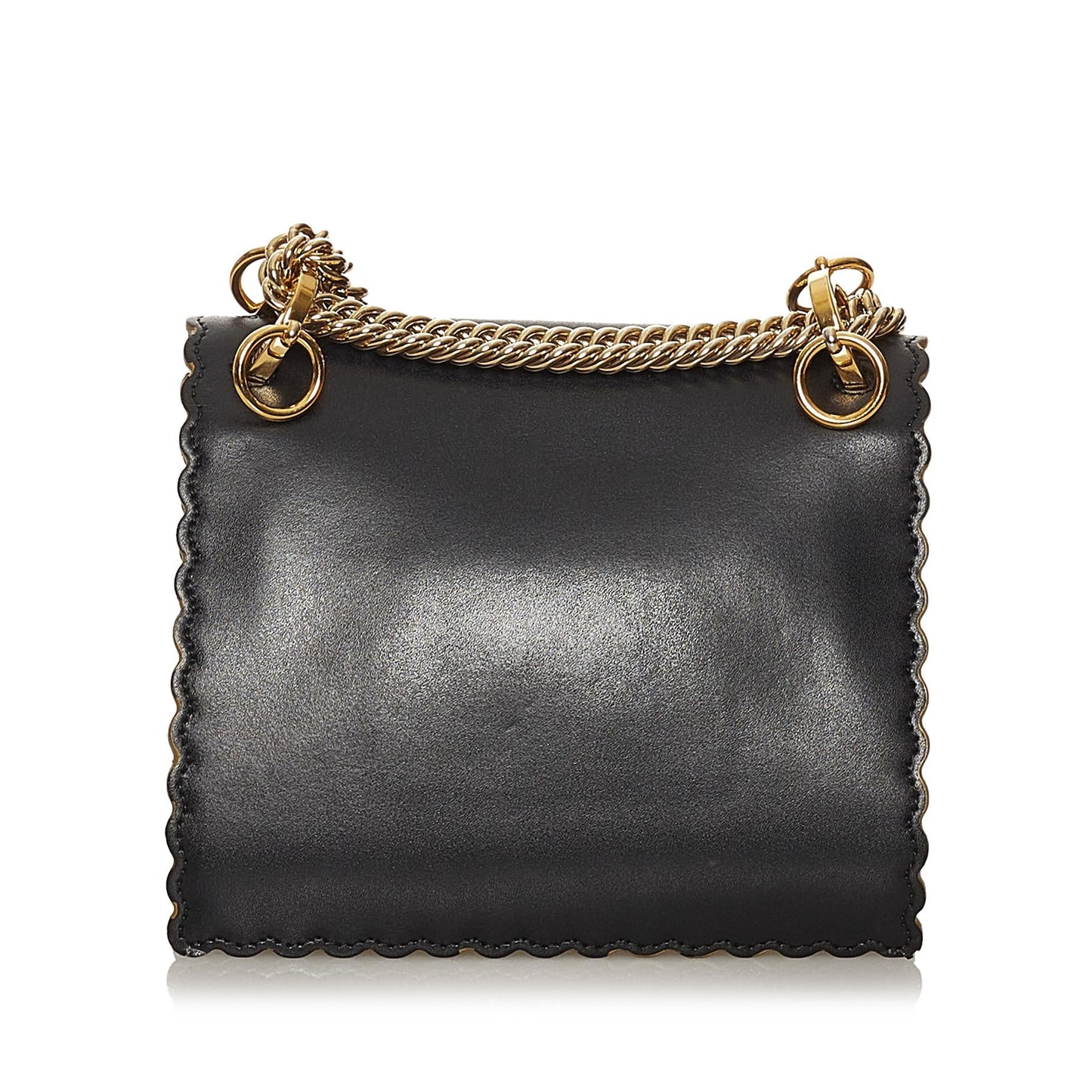 Fendi Kan I Leather Crossbody Bag (29202)