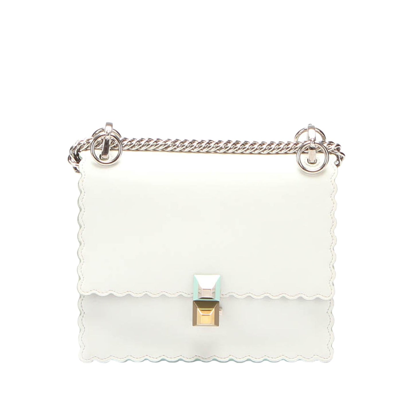 Fendi Kan I Leather Crossbody Bag (JE9vkV)