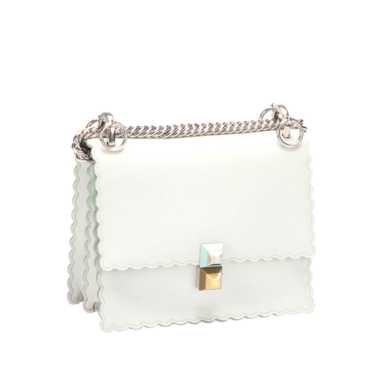 Fendi Kan I Leather Crossbody Bag (JE9vkV)